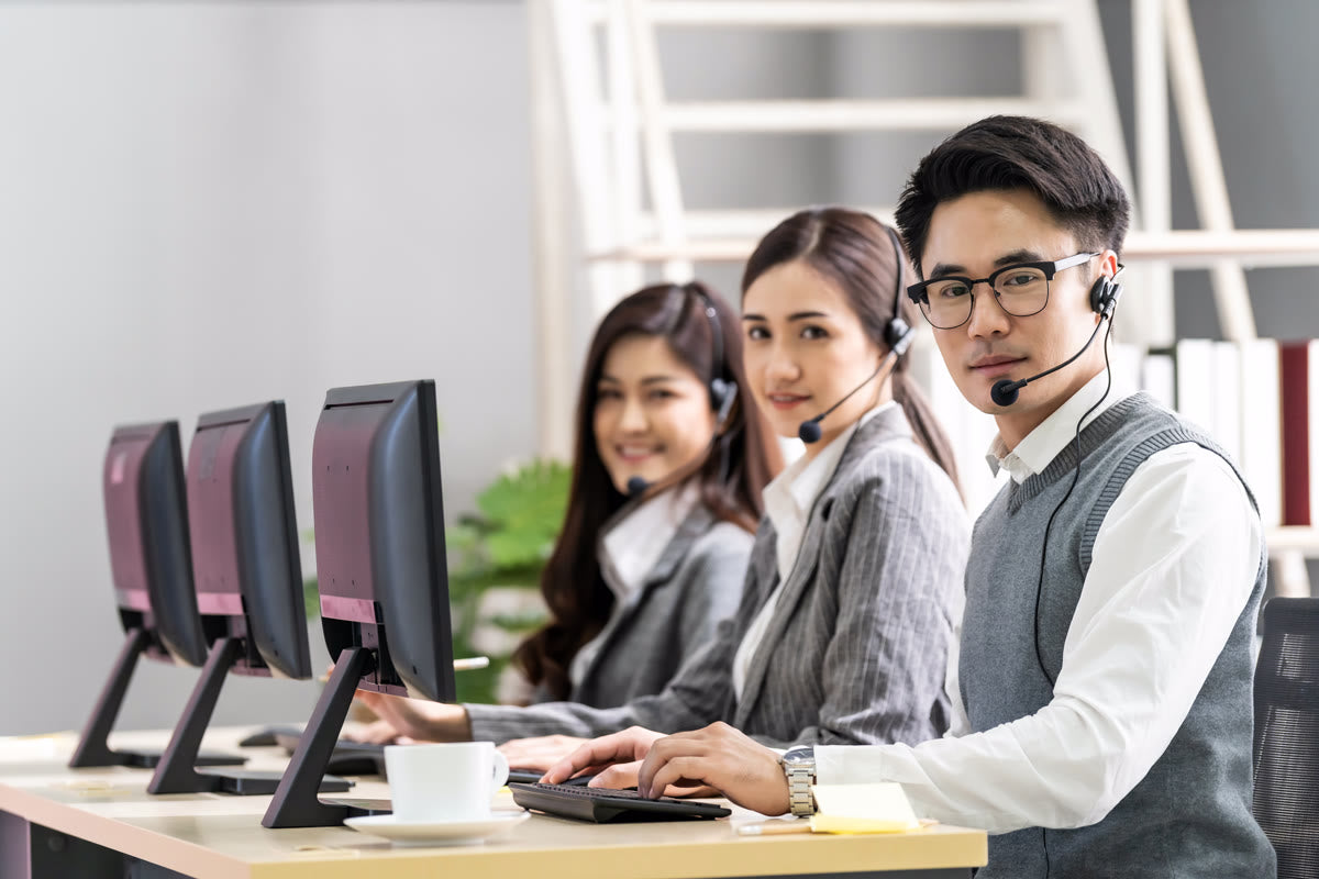 Our customer support team ready to help